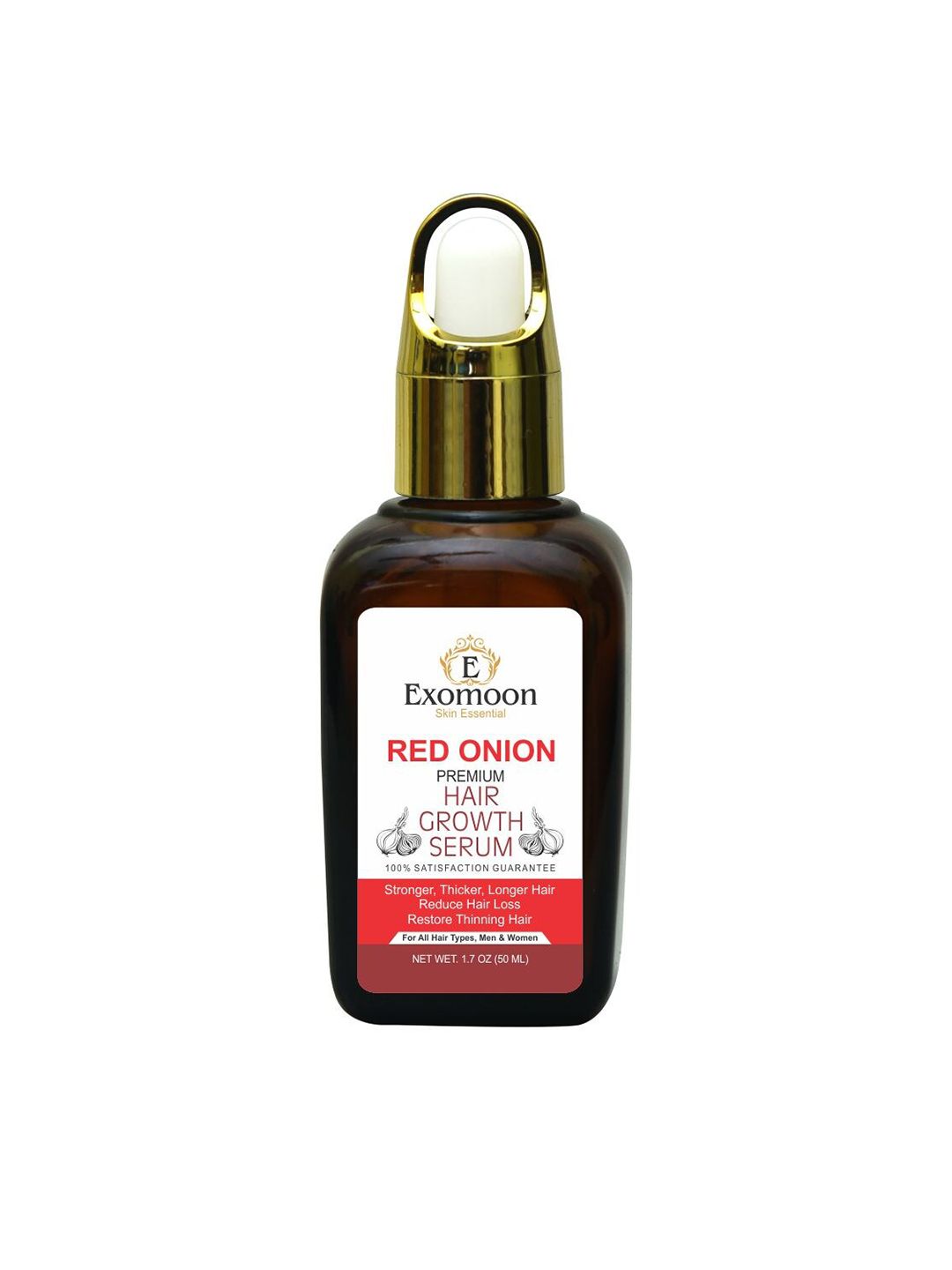 Exomoon Black Onion Hair Serum For Longer, Thicked Hair-50 ml Price in India