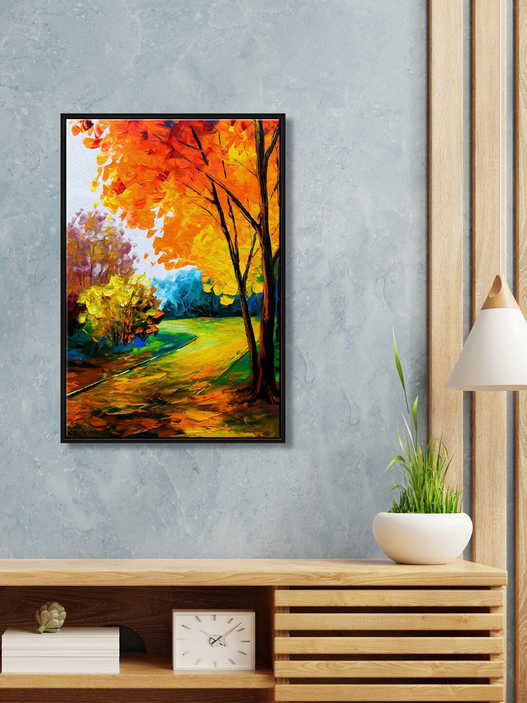 999Store Multicoloured  Abstract Painting Wall Art Price in India