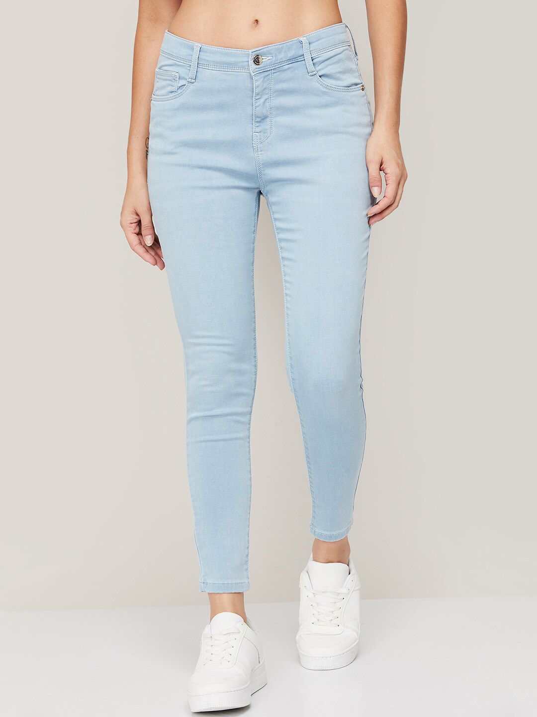 Fame Forever by Lifestyle Women Blue Skinny Fit Jeans Price in India