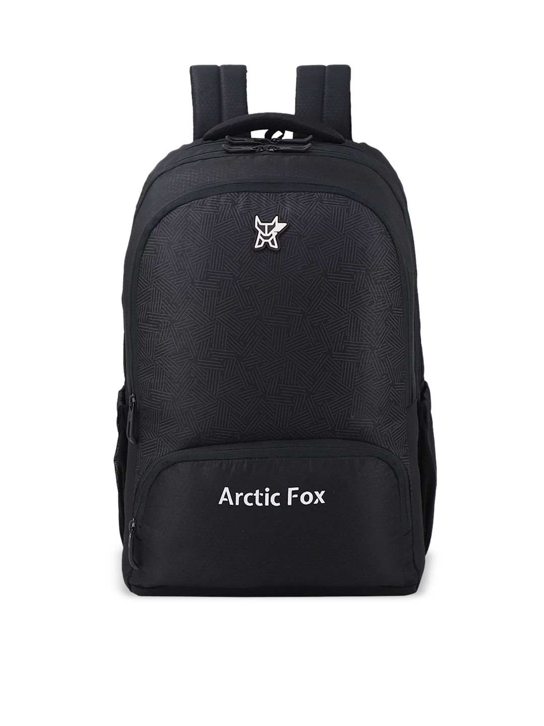 Arctic Fox Unisex Black Backpacks Price in India