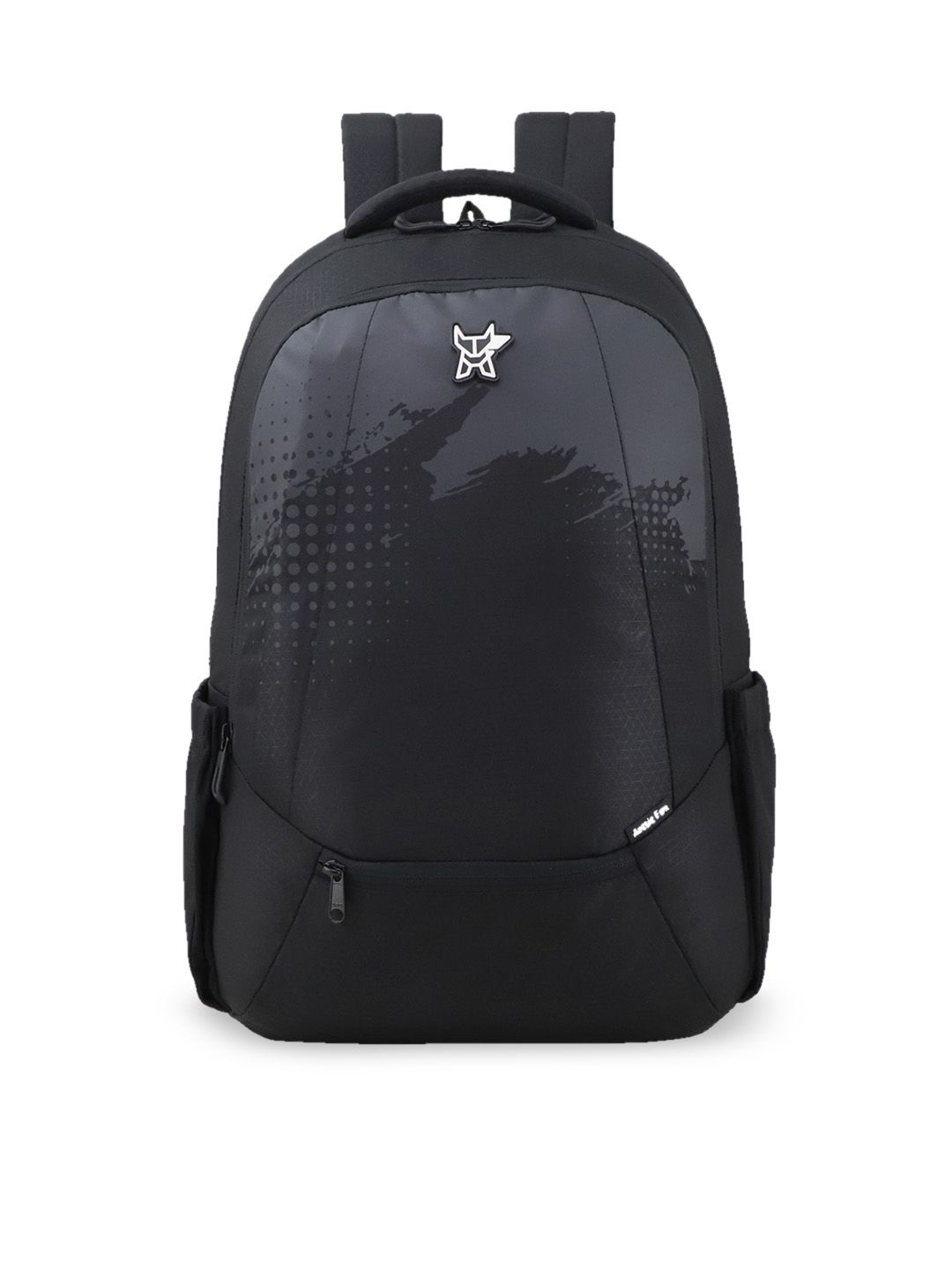 Arctic Fox Unisex Black Backpacks Price in India