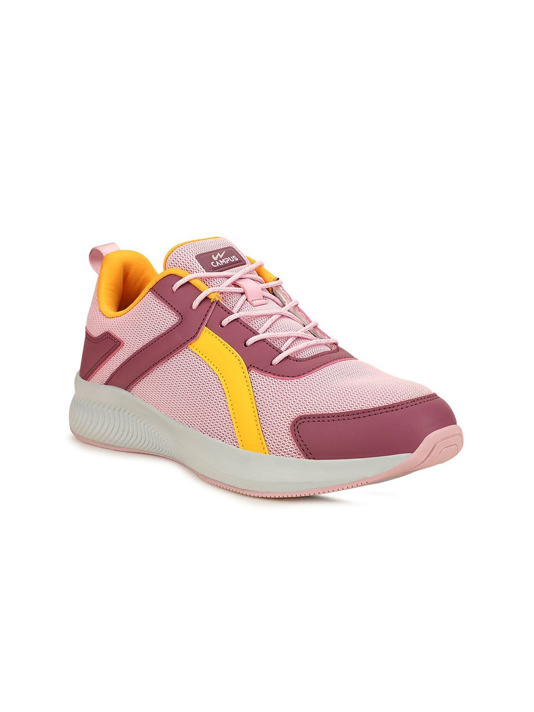 Campus Women Pink Mesh Running Shoes Price in India