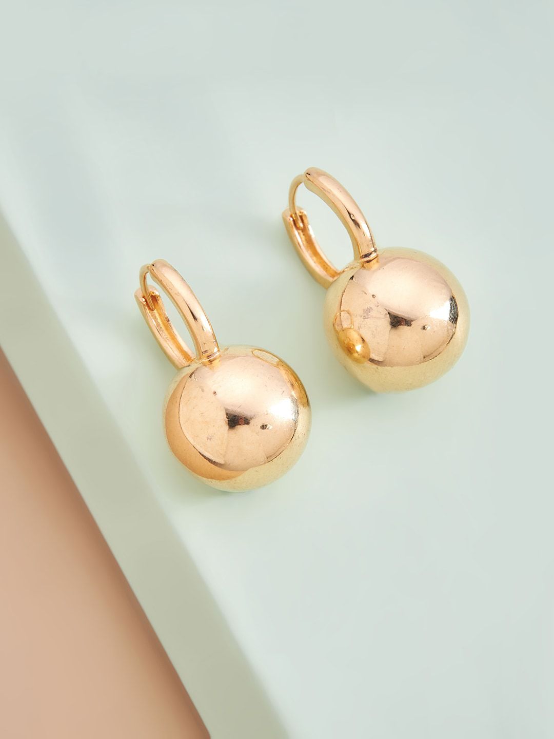Kushal's Fashion Jewellery Spherical Drop Earrings Price in India