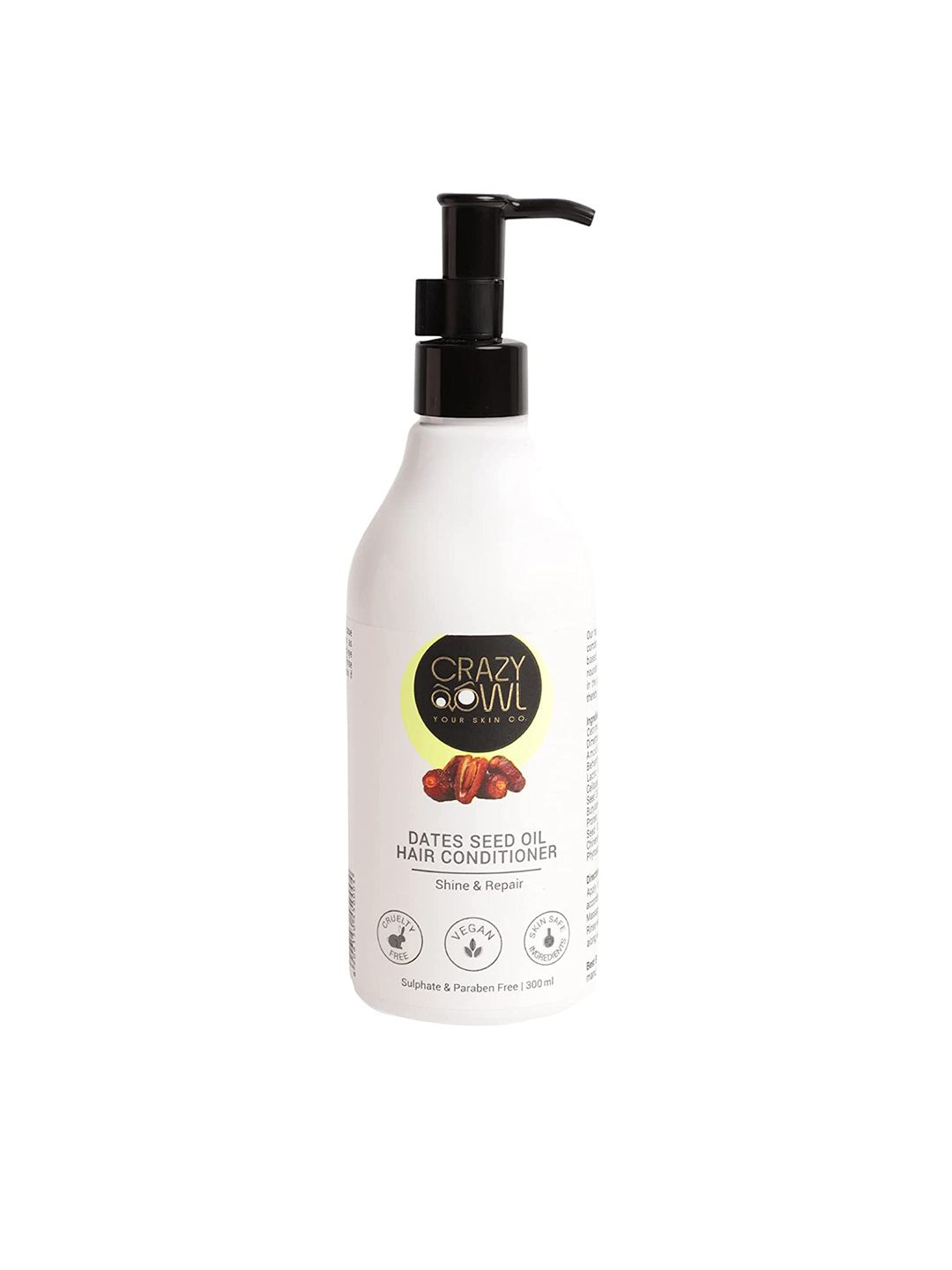 CRAZY OWL Shine and Repair Dates Seed Oil Hair Conditioner-300 ml