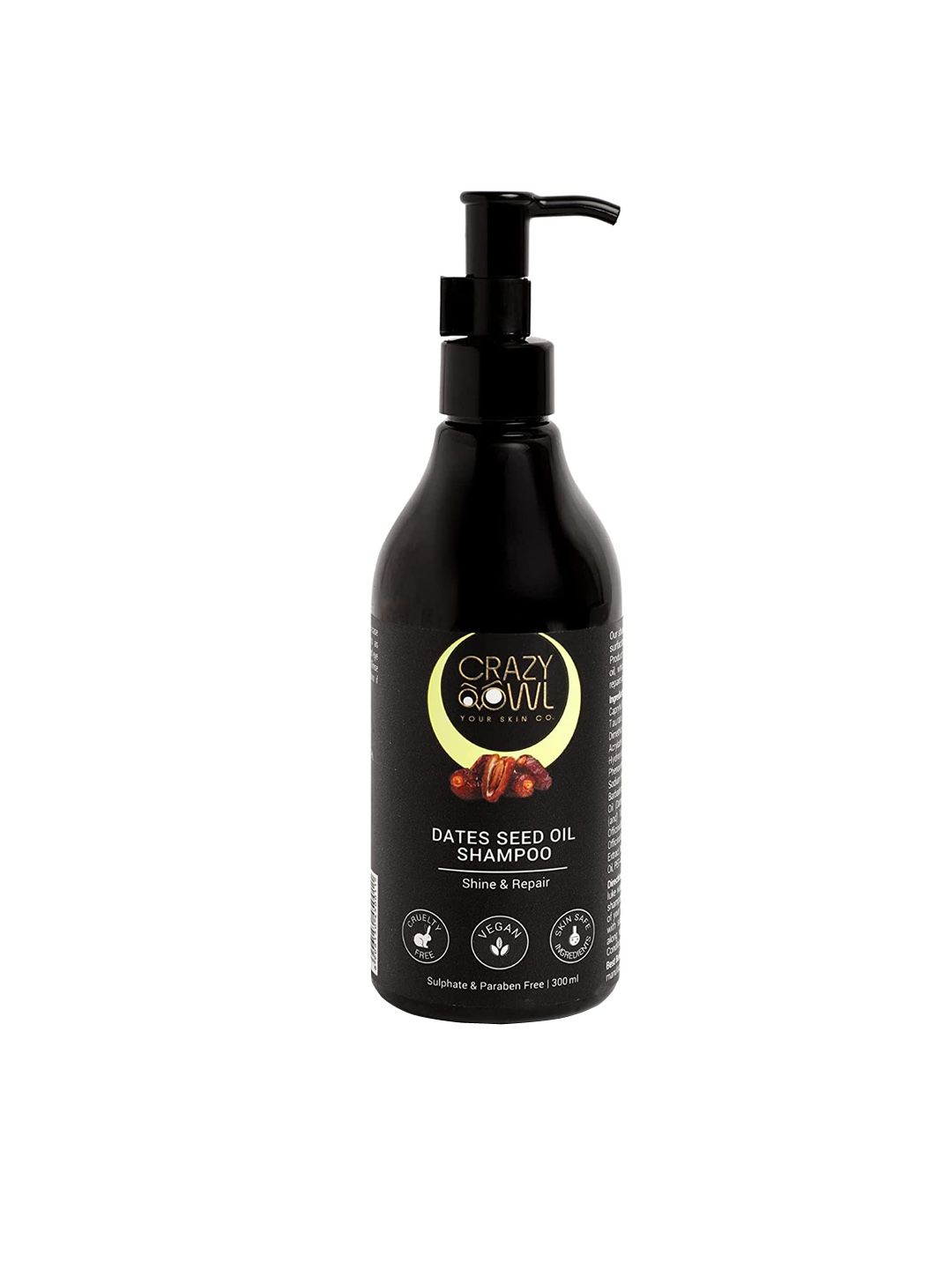 CRAZY OWL Dates Seed Oil Shampoo- Shine and Repair