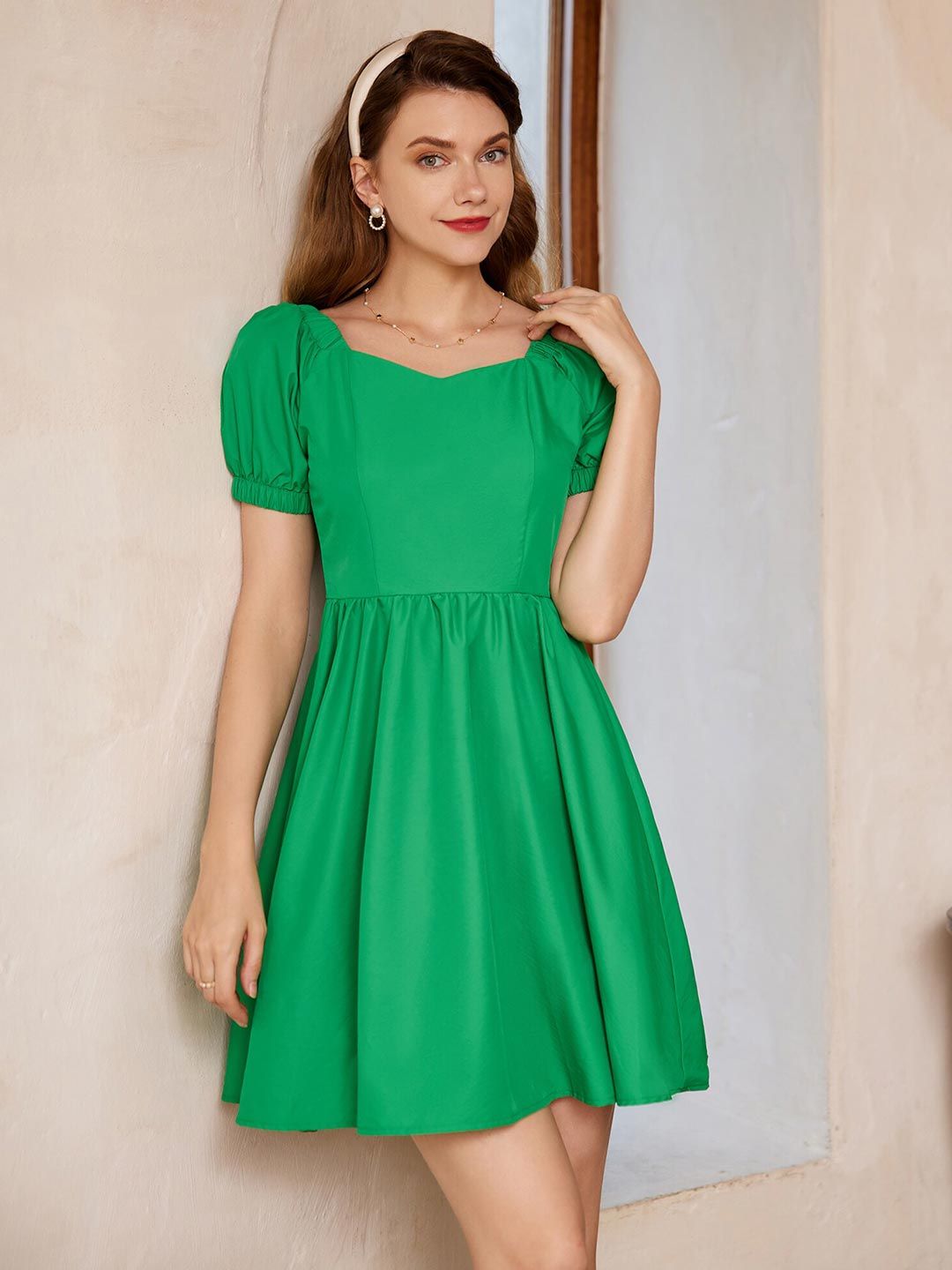 URBANIC Green Dress Price in India
