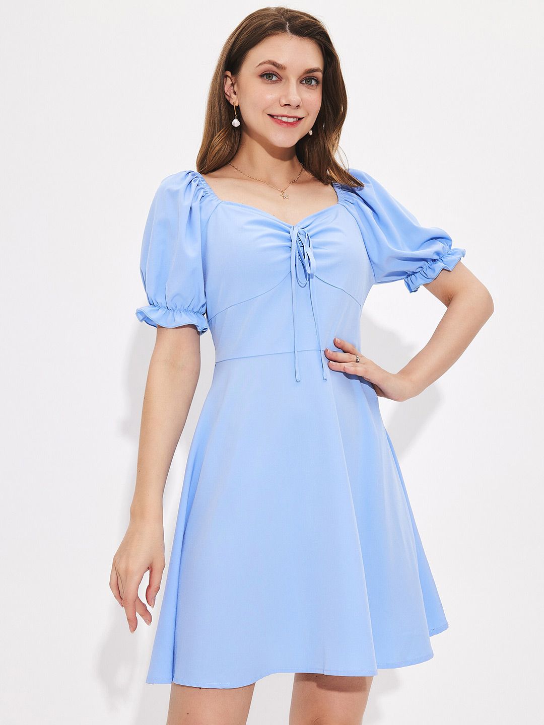 URBANIC Blue Mini Dress Price in India