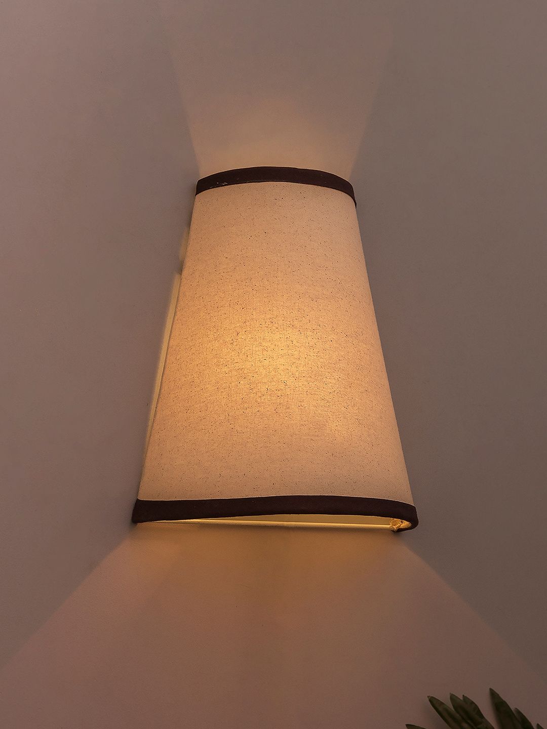 Homesake Beige Wall Mounted Sconce Shade Lamp Price in India