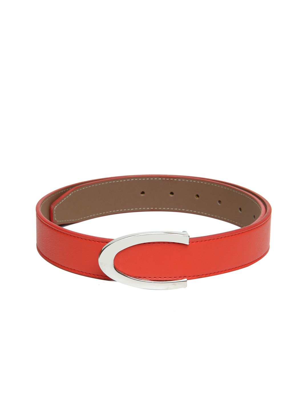 Calvadoss Women Red Solid Belts Price in India