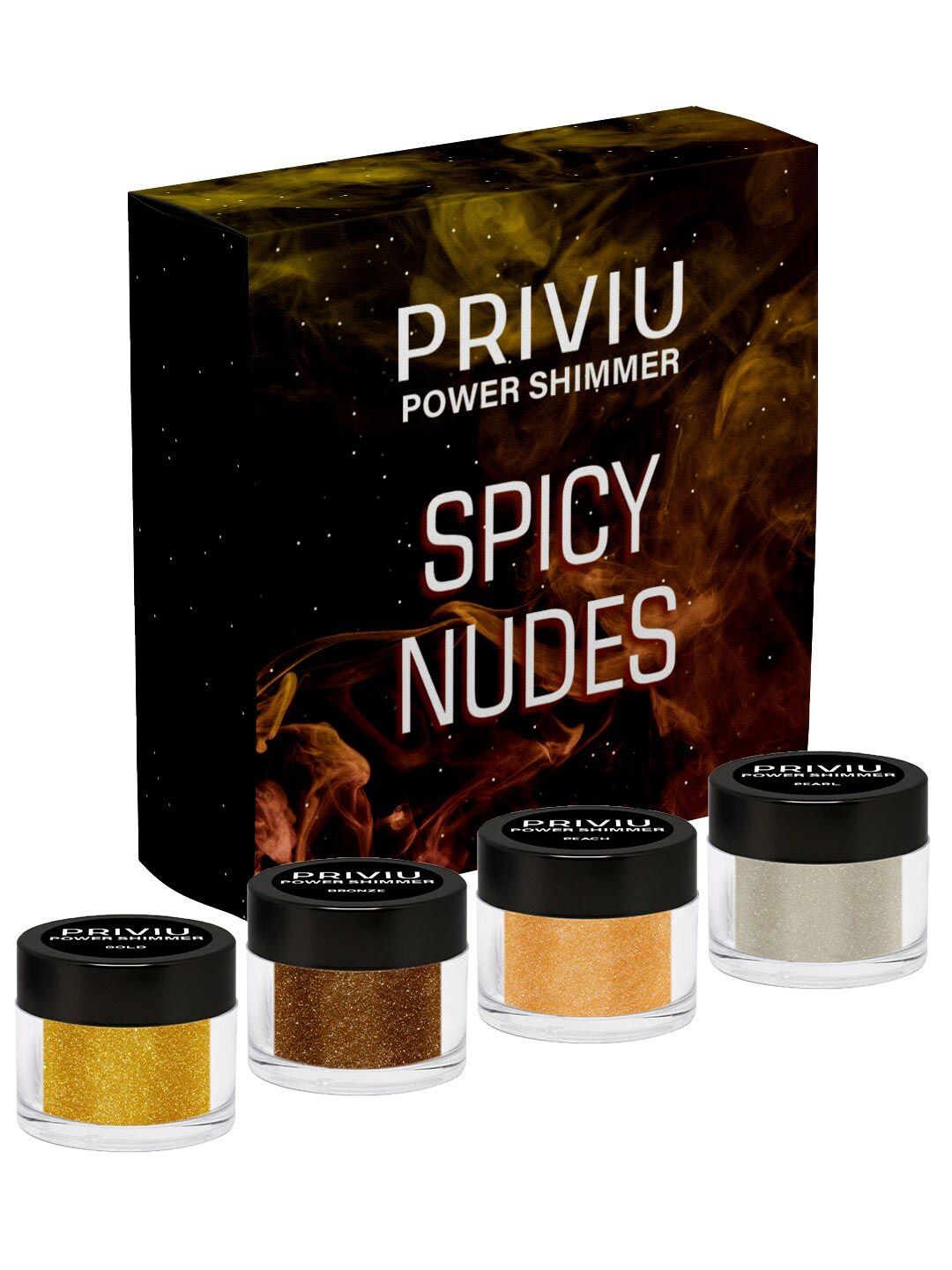 PRIVIU Power Shimmer - Spicy Nudes Price in India