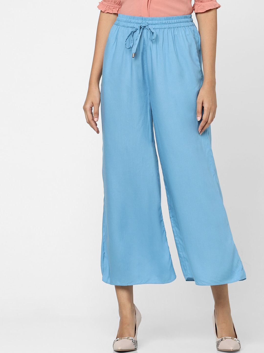 Vero Moda Women Blue Culottes Trousers Price in India