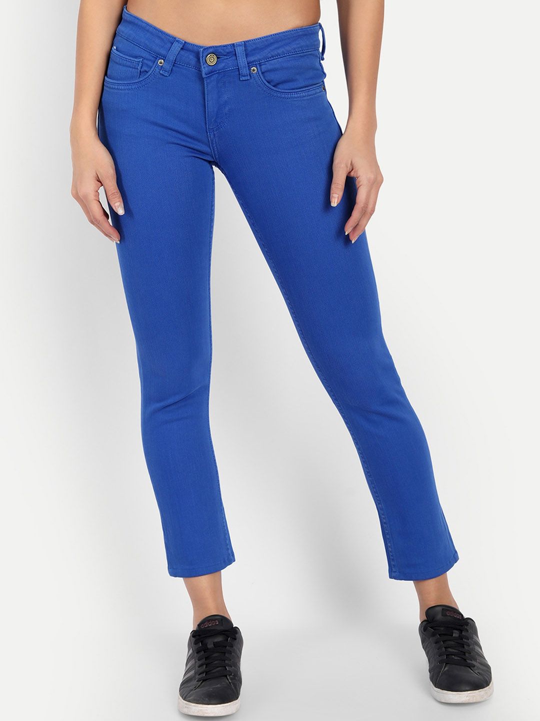 BROADSTAR Women Blue Skinny Fit Stretchable Jeans Price in India