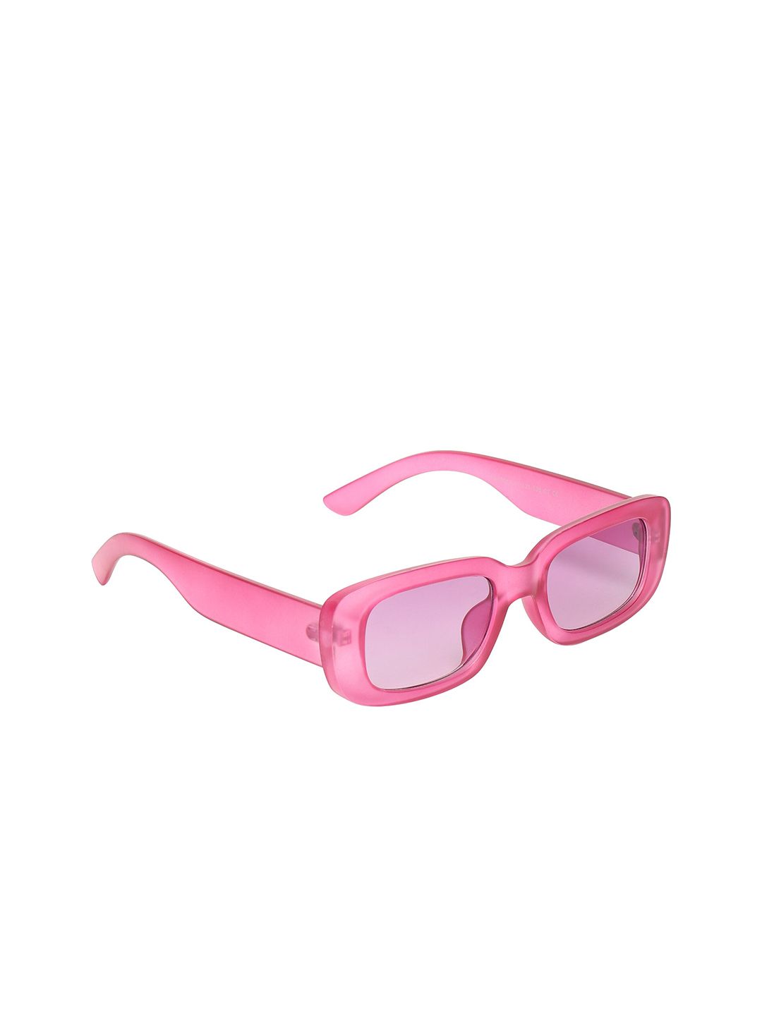 ALIGATORR Unisex Pink Lens & Pink Square Sunglasses with UV Protected Lens Price in India