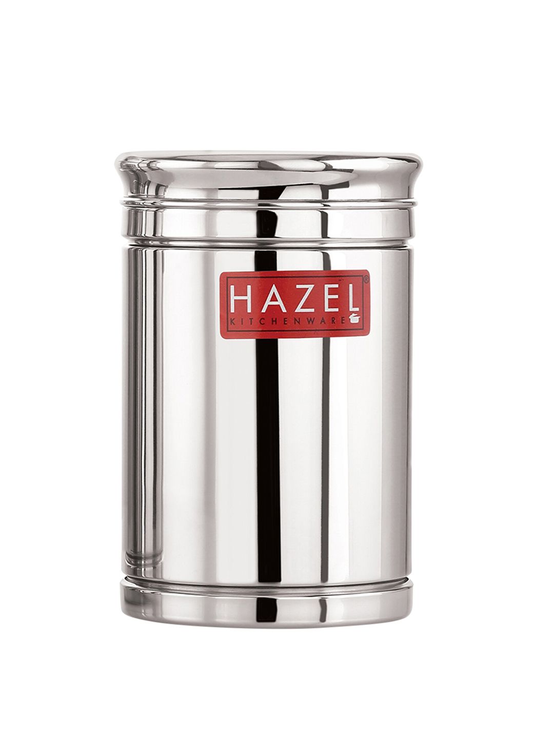 HAZEL Set of 3 Silver Stainless Steel Container Price in India