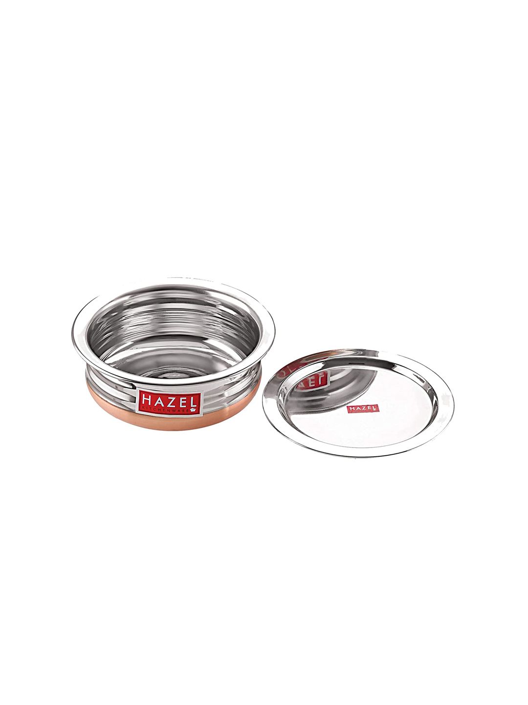 HAZEL  Silver-Toned Stainless Steel Handi  Cookware Price in India