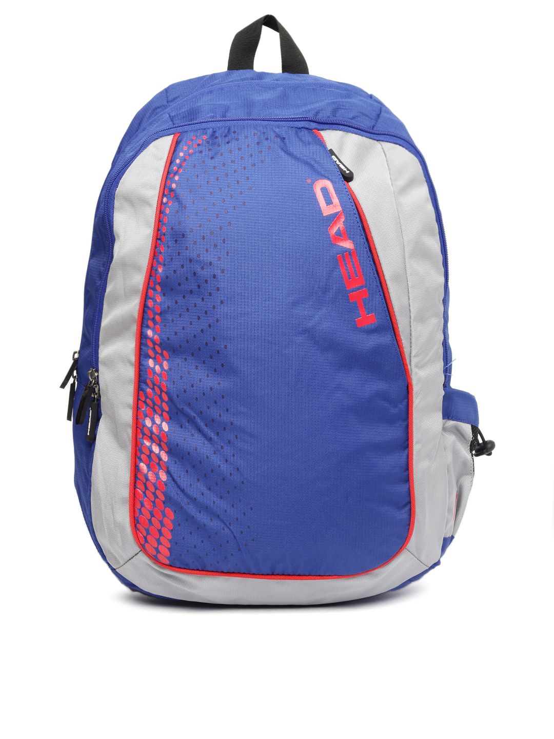 Head Unisex Blue & Grey Colourblocked Backpack Price in India