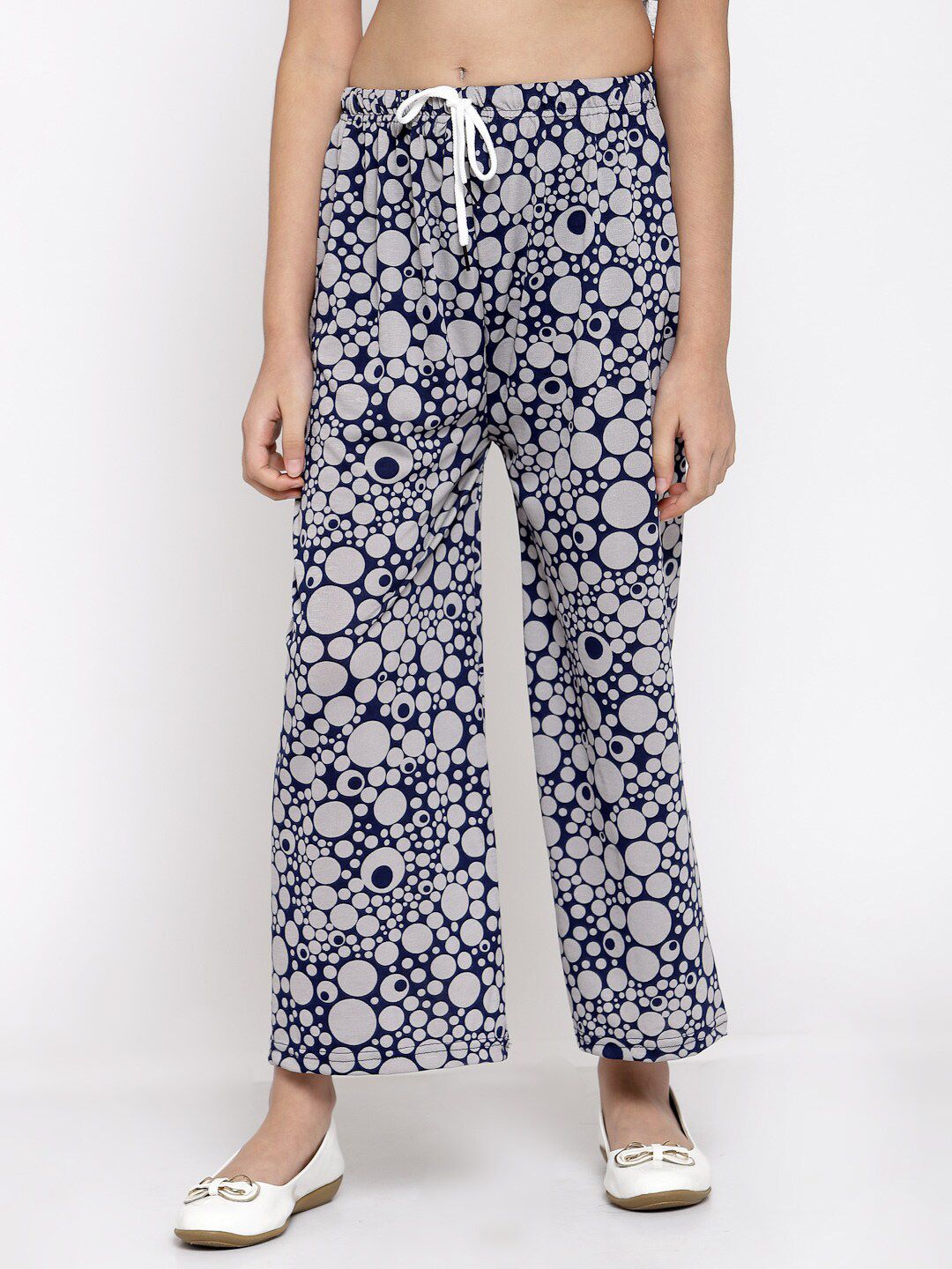 KLOTTHE Girls Blue Palazzos
