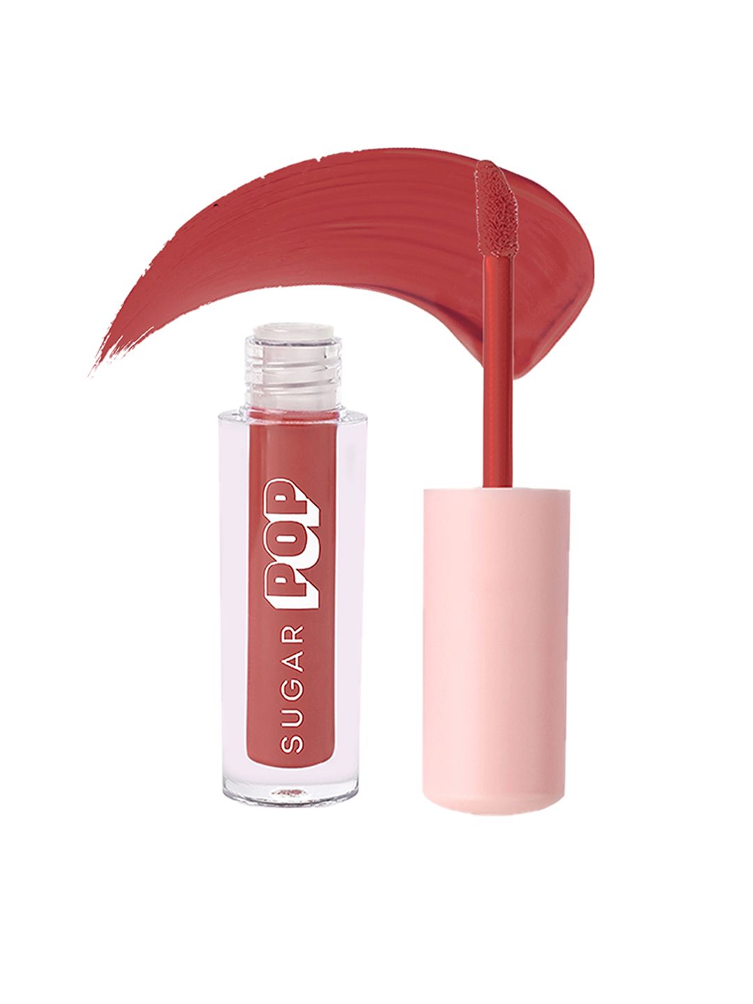 SUGAR POP 8 Hour Stay Non-Drying & Smudge Proof Matte Lipcolour 1.6 ml - Rust 12 Price in India