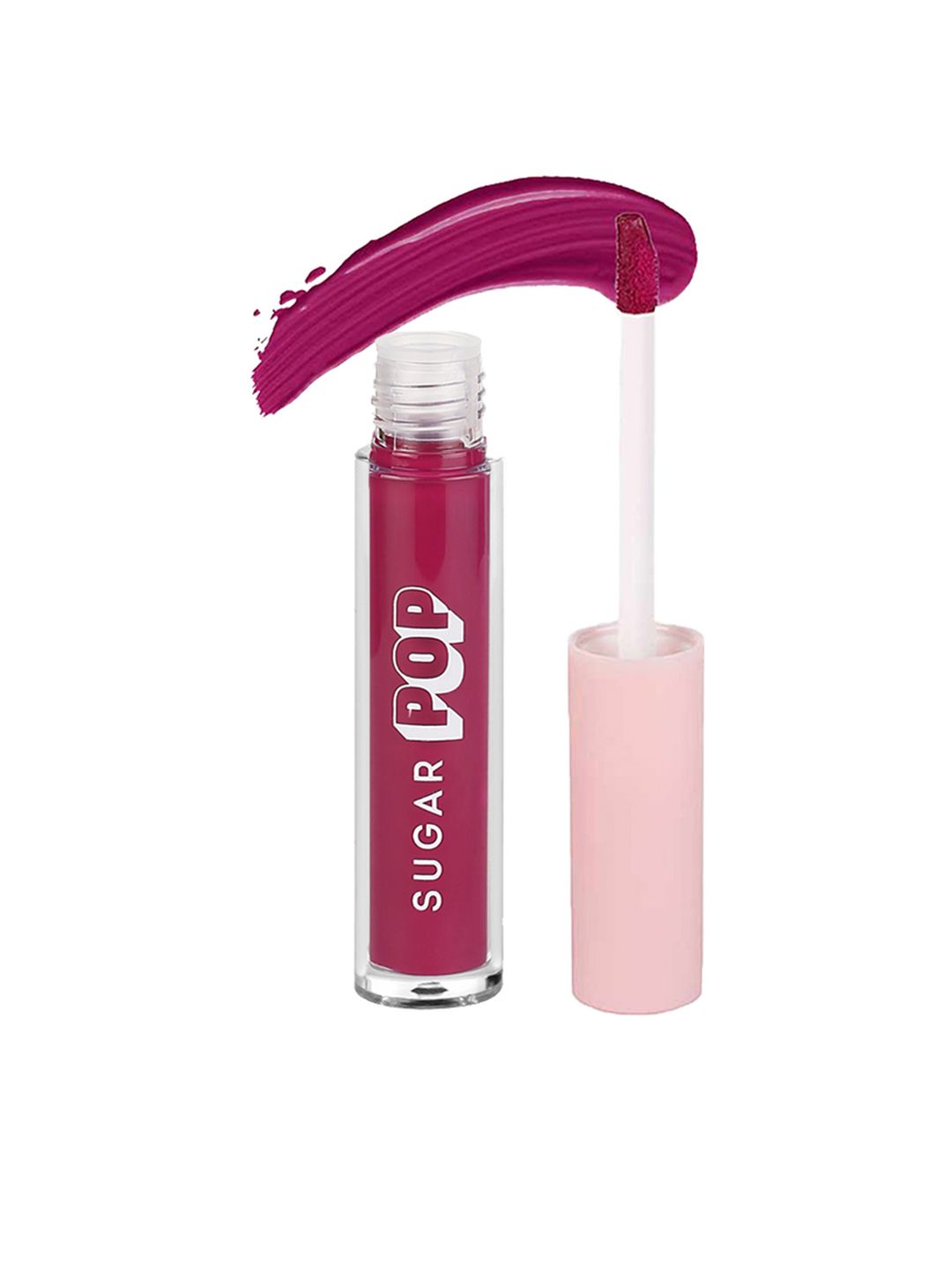 SUGAR POP Non-Drying Transfer Proof Matte Finish Liquid Lipstick 3.5 ml - Fuchsia 03 Price in India