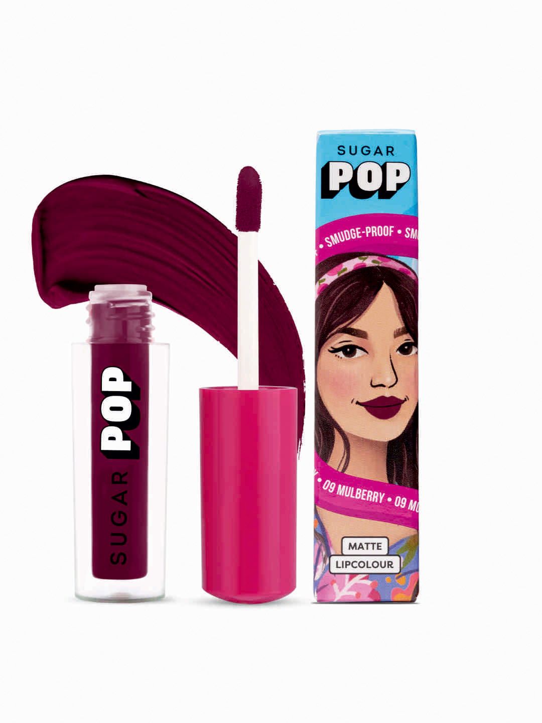 SUGAR POP 8 Hour Stay Matte Liquid Lipcolour 1.6 ml - Mulberry 09