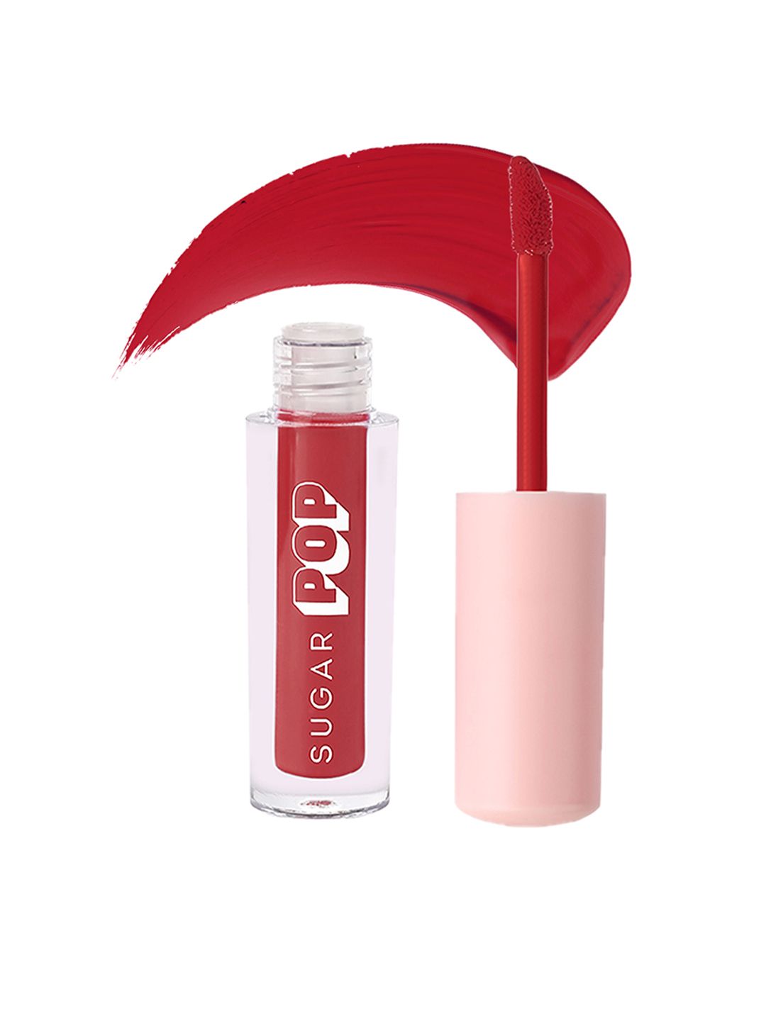 SUGAR POP 8 Hour Stay Non-Drying & Smudge Proof Matte Lipcolour 1.6 ml - Crimson 08 Price in India