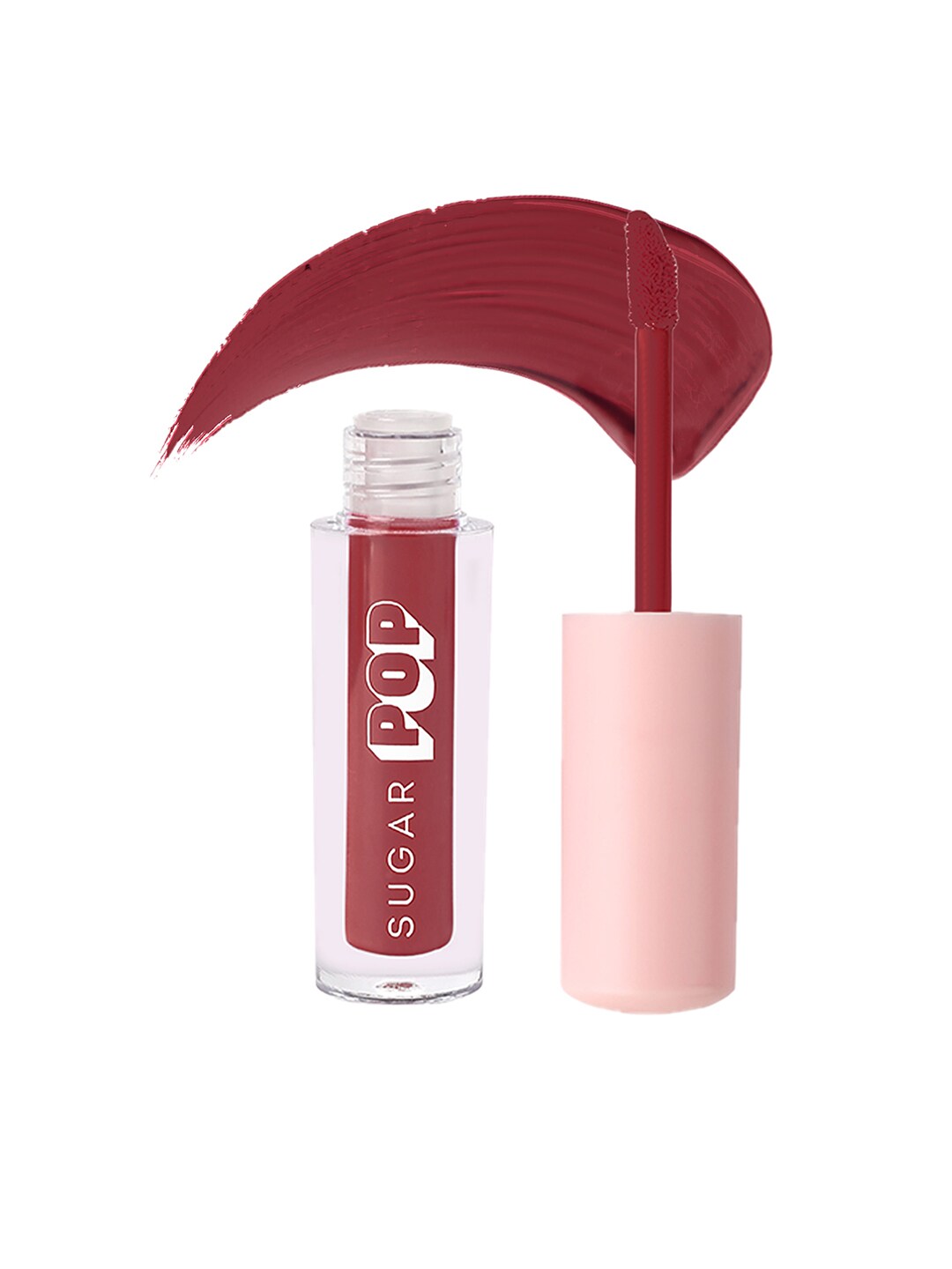 SUGAR POP 8 Hour Stay Non-Drying & Smudge Proof Matte Lipcolour 1.6 ml - Cranberry 19 Price in India