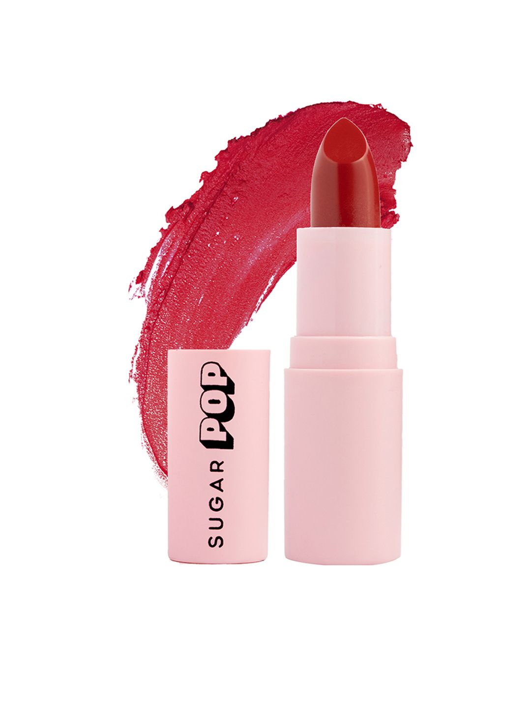 SUGAR POP Long-Lasting Lightweight Satin Matte Lipstick 4.2 g - Scarlet 03 Price in India