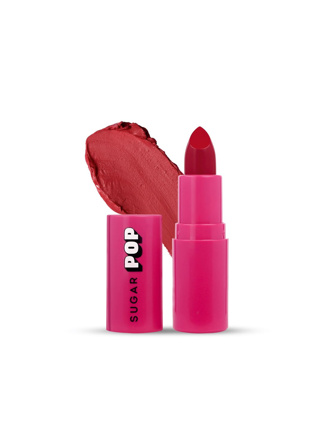 SUGAR POP Long-Lasting Lightweight Satin Matte Lipstick 4.2 g - Scarlet 03