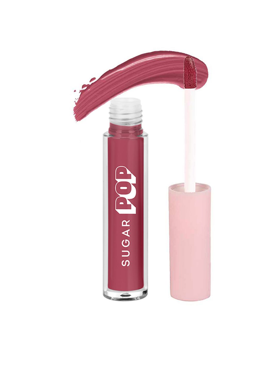 SUGAR POP Non-Drying Transfer Proof Matte Finish Liquid Lipstick 3.5 ml - Rose 06 Price in India
