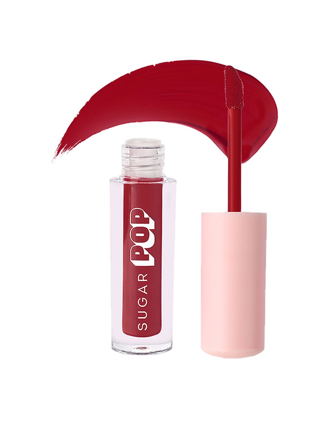 SUGAR POP 8 Hour Stay Non-Drying & Smudge Proof Matte Lipcolour 1.6 ml - Ruby 11 Price in India