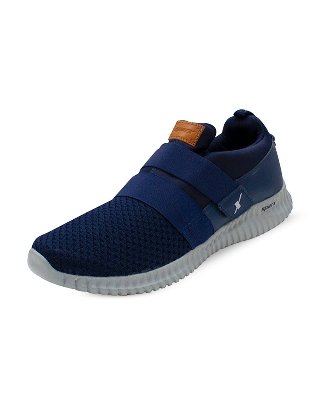 Sparx Men Navy Blue Textile Walking Non-Marking Shoes