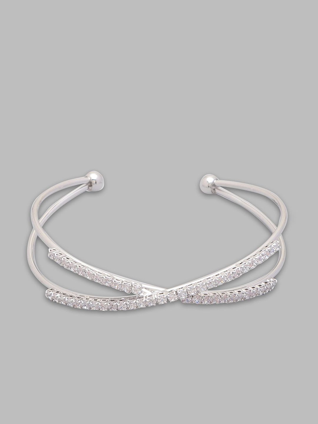 Globus Women Silver Plated Bracelet Price in India