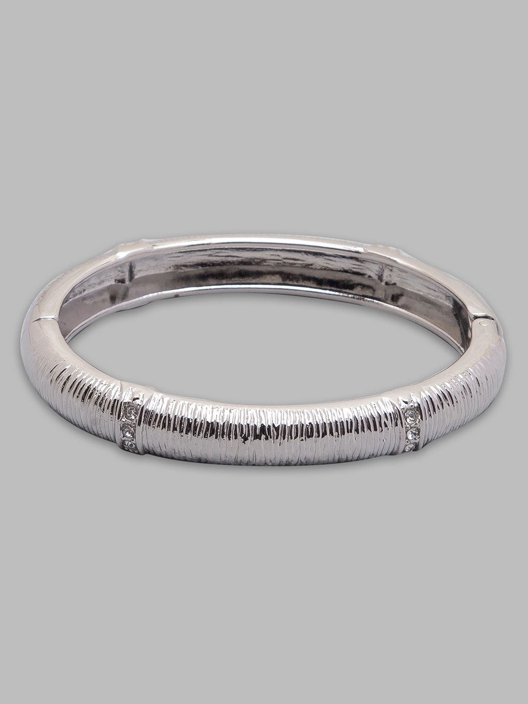 Globus Women Silver Plated Bracelet Price in India