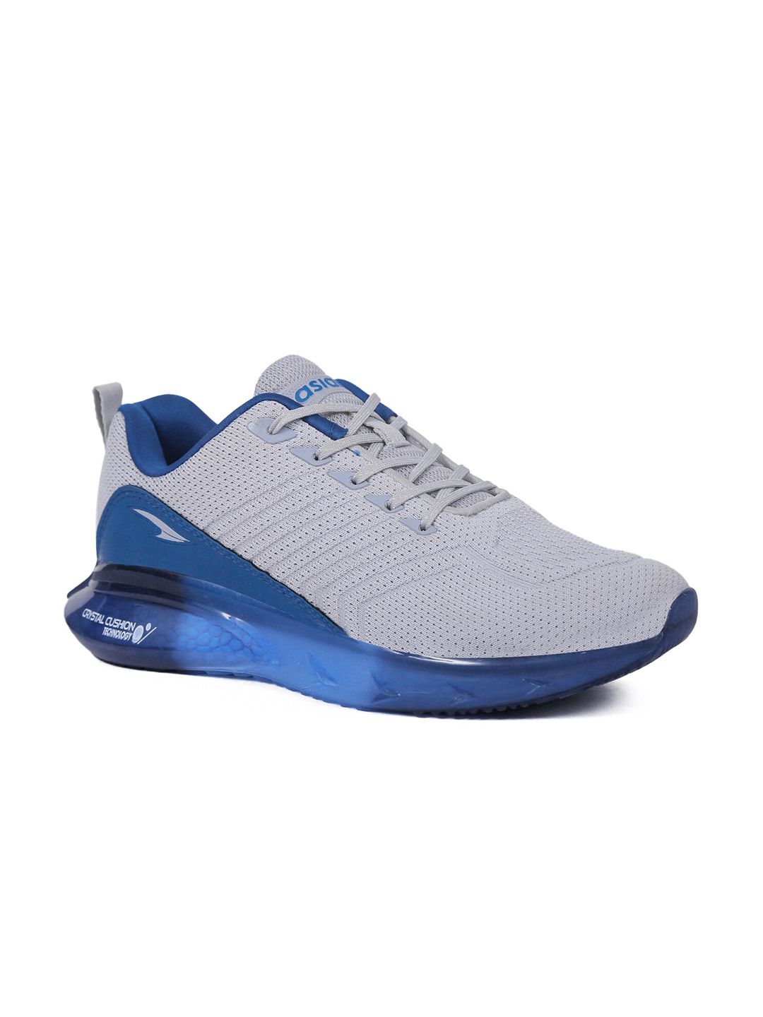 ASIAN Men Grey Mesh Running Shoes