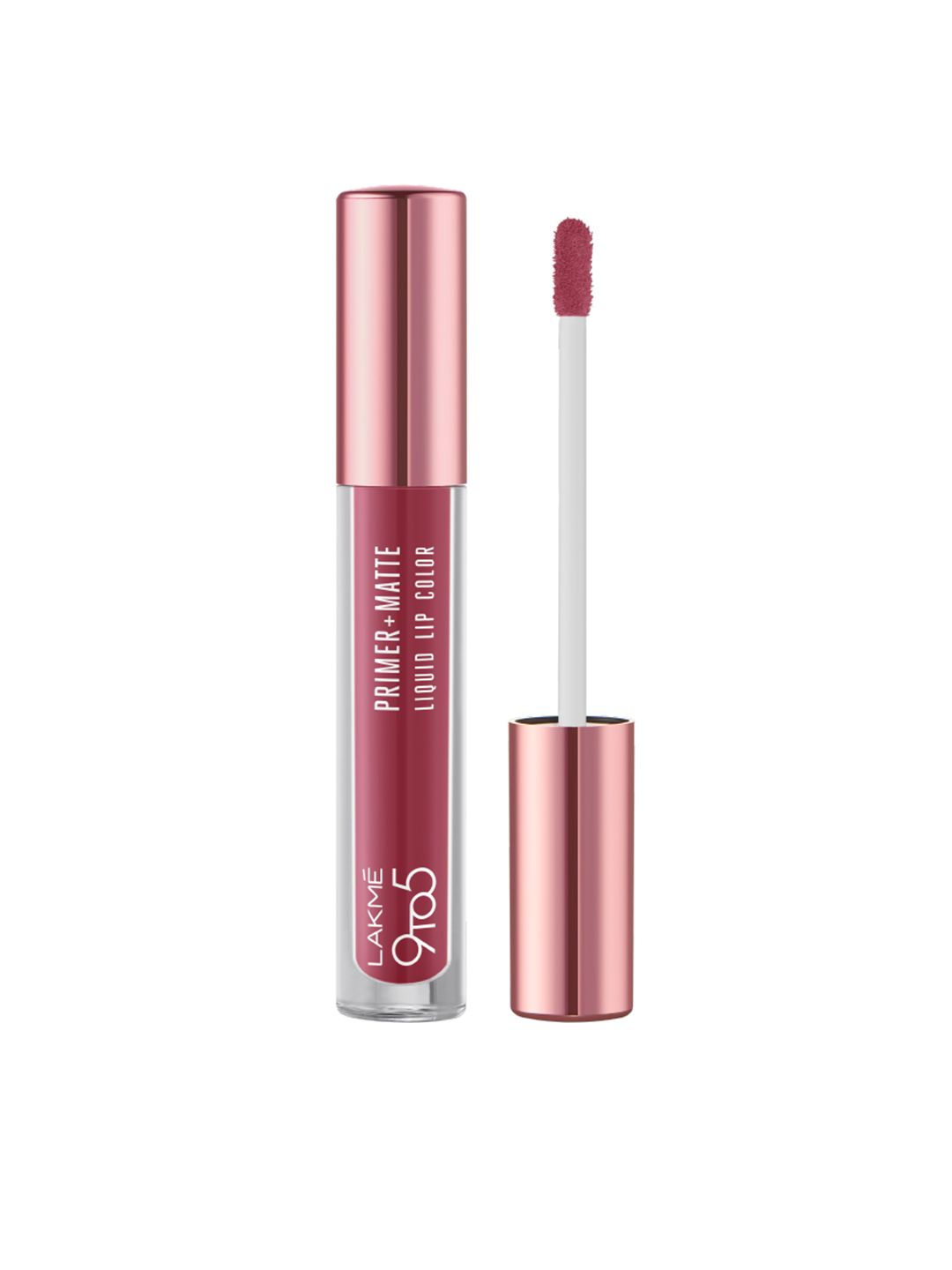 Lakme 9to 5 Primer+Matte Liquid Lip Color with Vit-E and Argan Oil 4.2ml-Everyday Pink MP1 Price in India