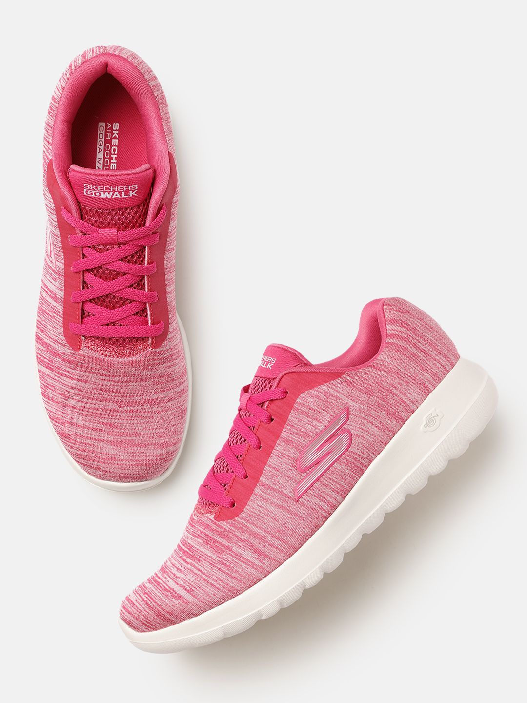 Skechers Women Pink GO WALK JOY Shoes Price in India