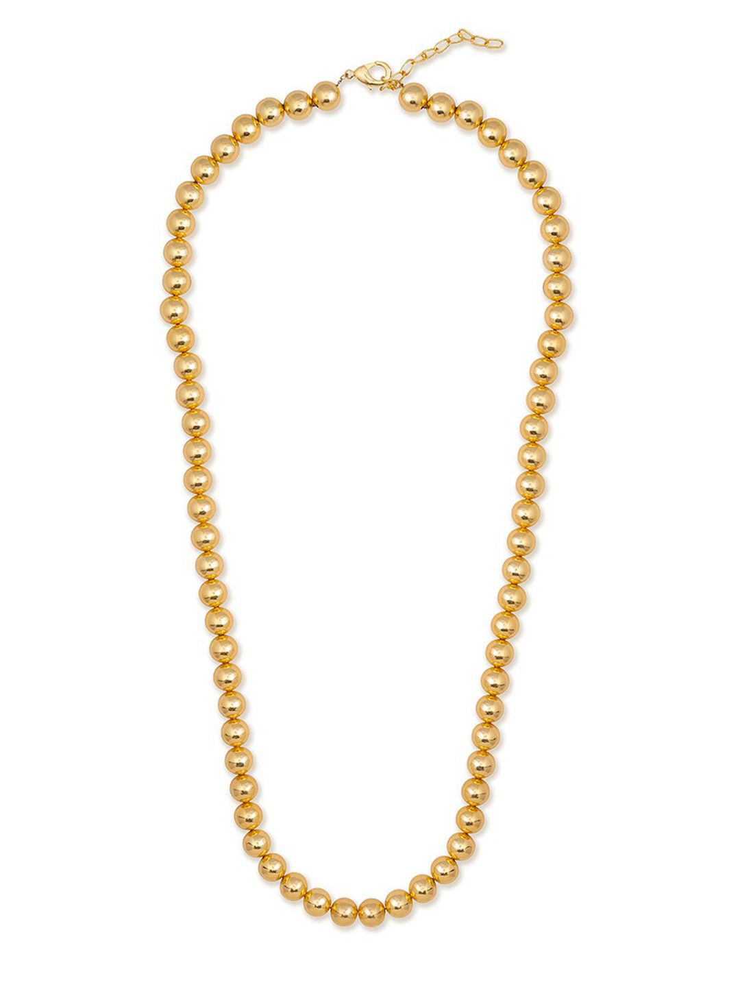 MNSH Gold-Plated Brass Minimal Necklace Price in India