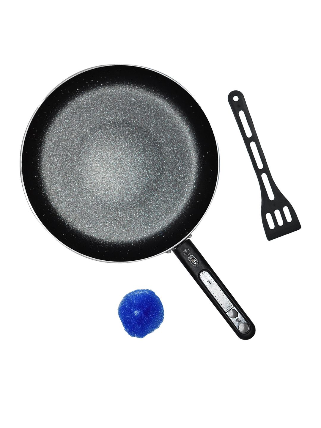 Eslite Aluminum Non Stick Scratch Resistant Frying Pan With Lid Price in India