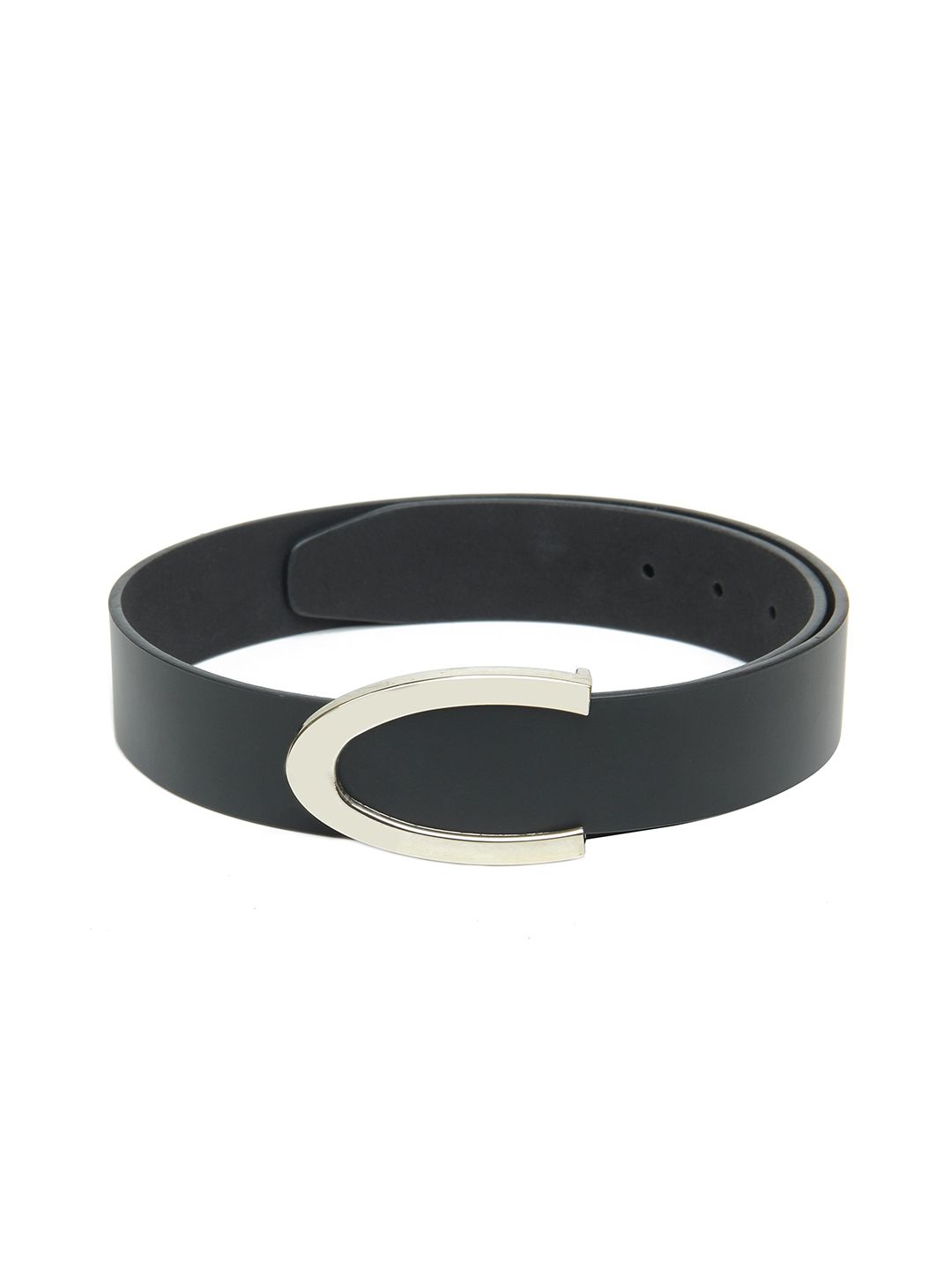 Calvadoss Women Black Leather Belt Price in India