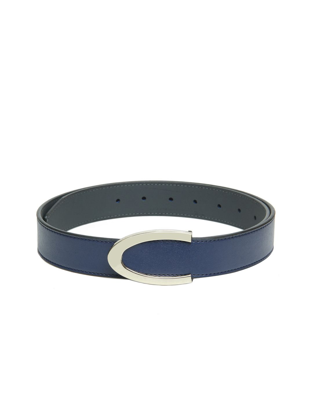 Calvadoss Women Navy Blue Solid Belt Price in India