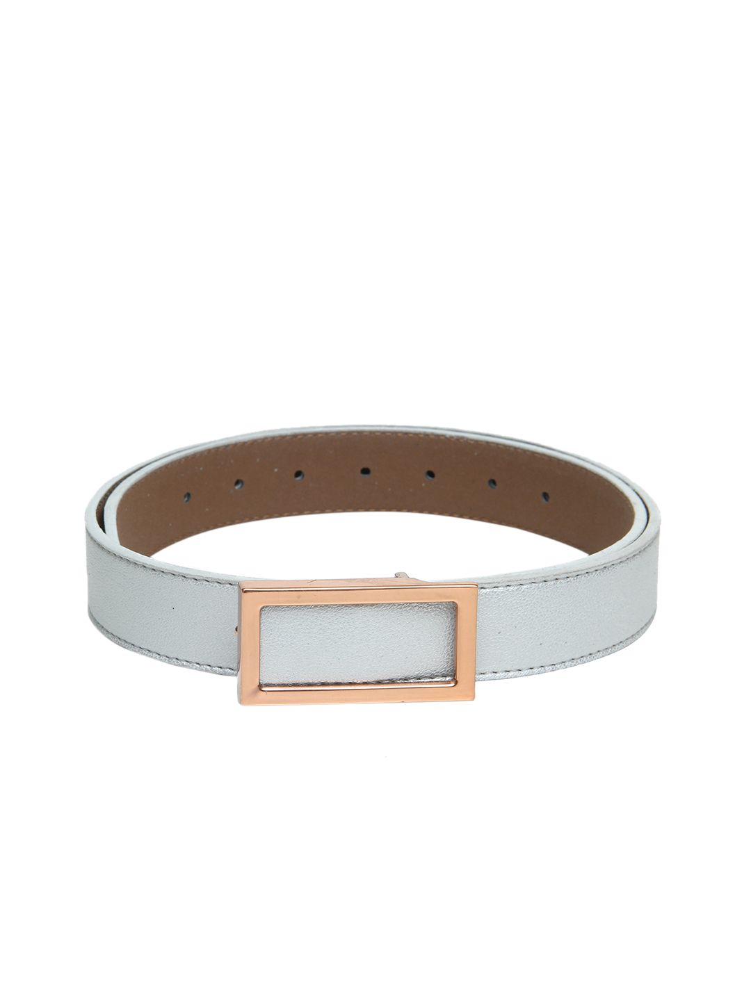 Calvadoss Women Sea Green Textured PU Belt Price in India