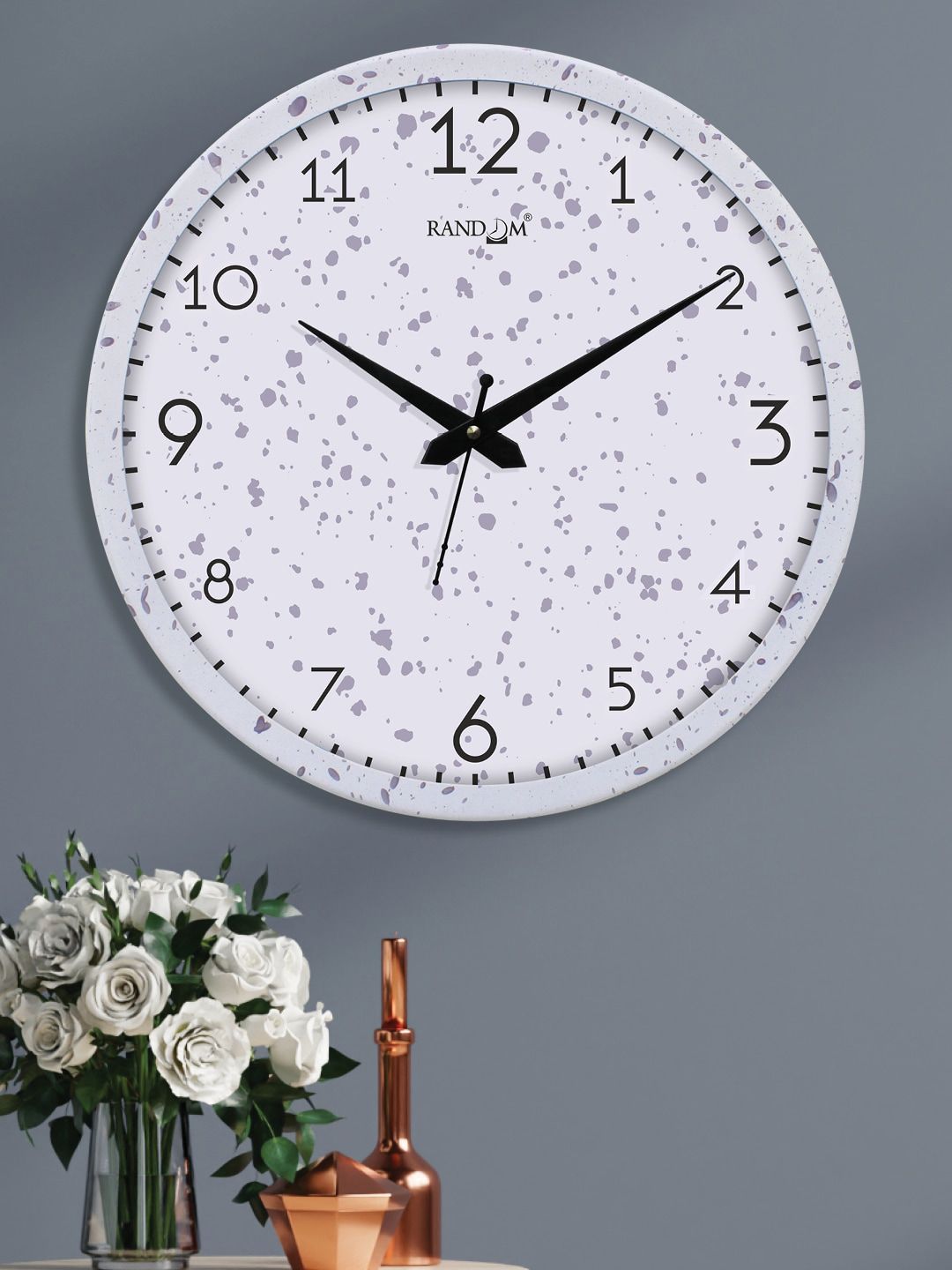 RANDOM Wall White Clocks Price in India