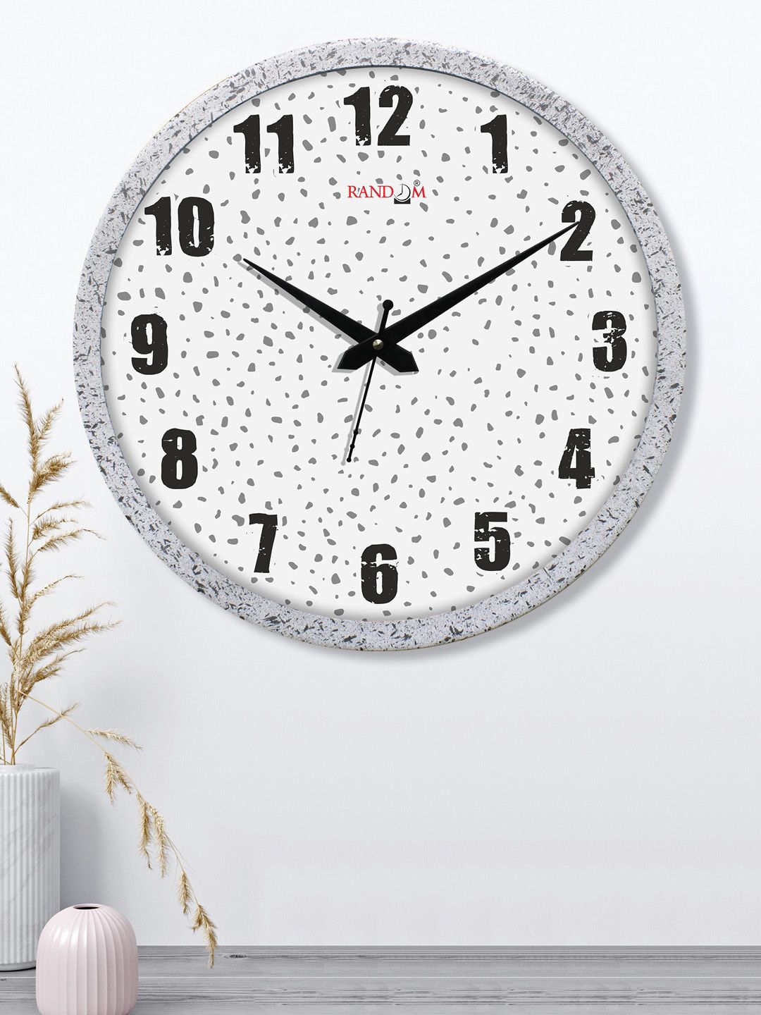 RANDOM White Wall Clock Price in India