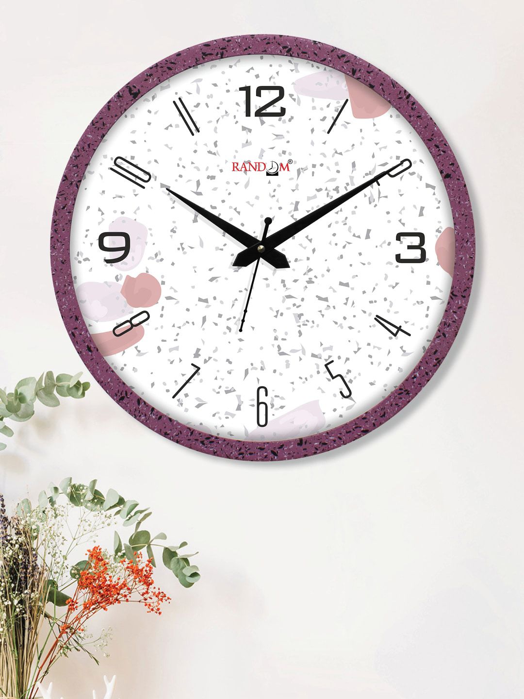 RANDOM Unisex White Clocks Price in India