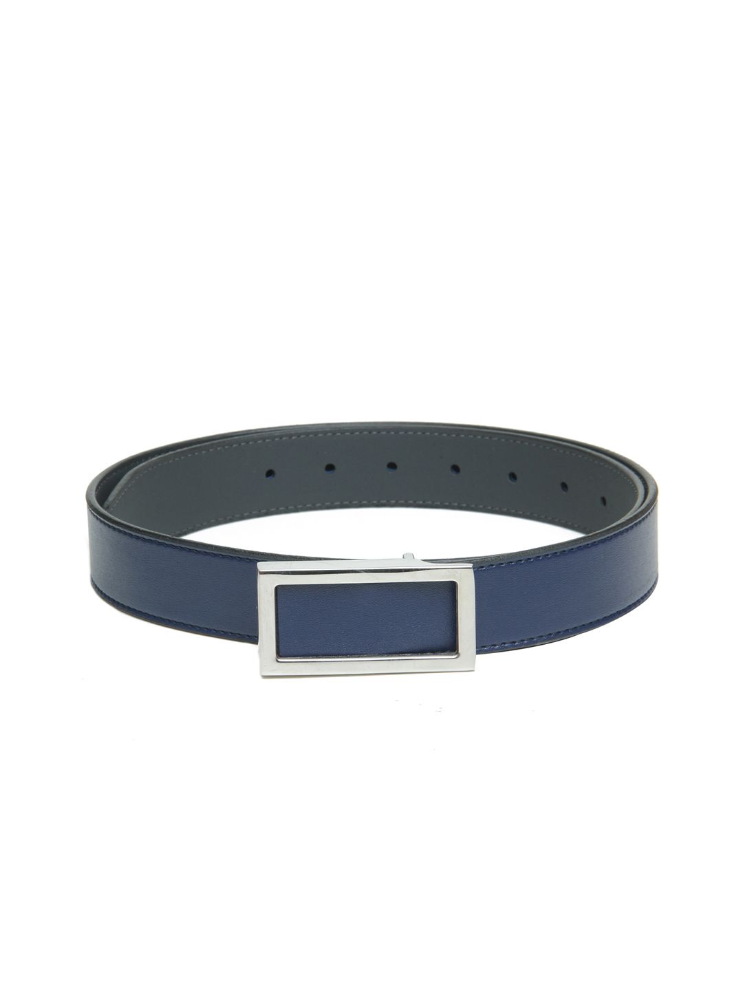 Calvadoss Women Navy Blue Solid PU Casual Belt Price in India