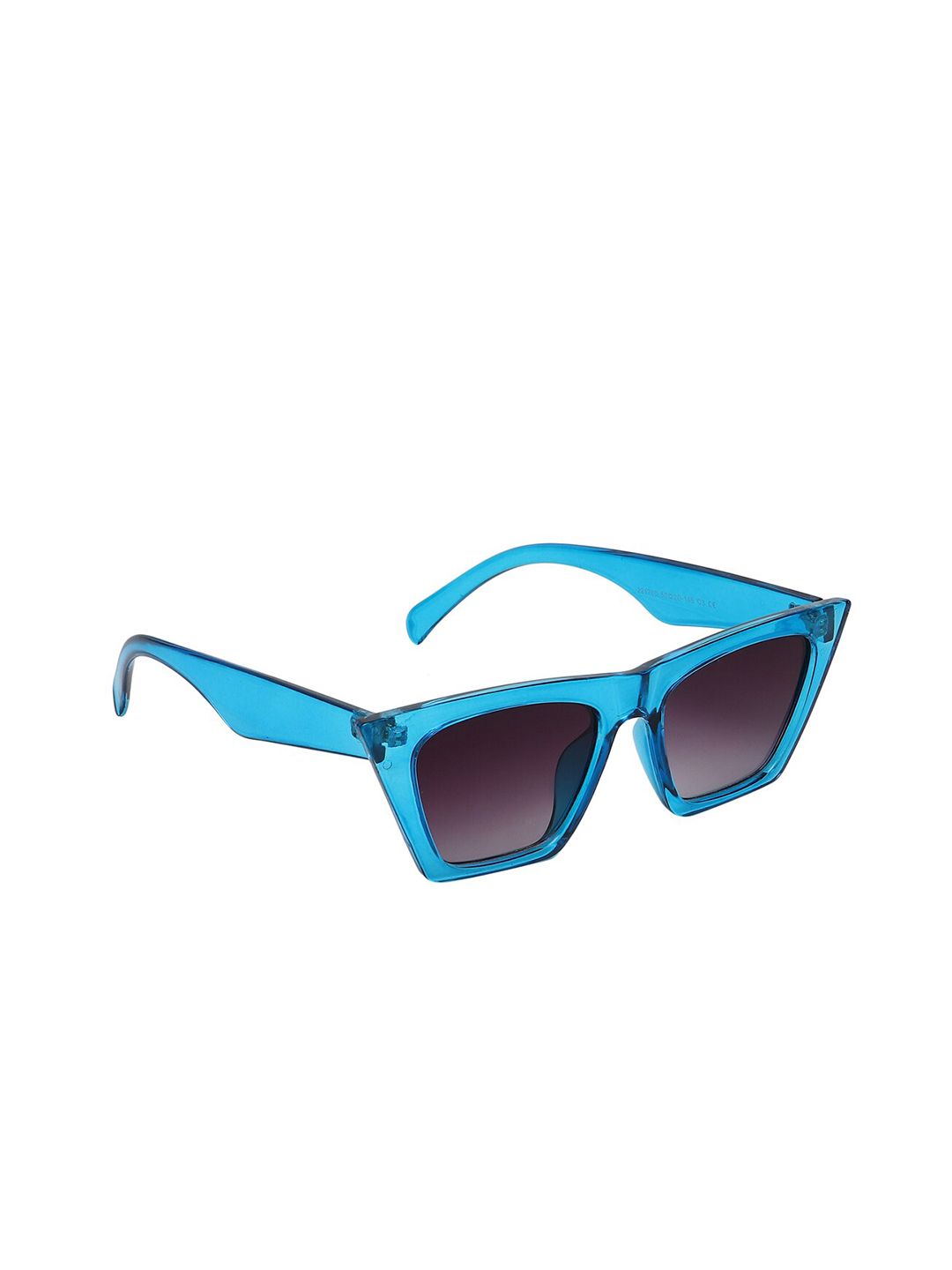 ALIGATORR Unisex Black Lens & Blue Wayfarer Sunglasses with UV Protected Lens Price in India