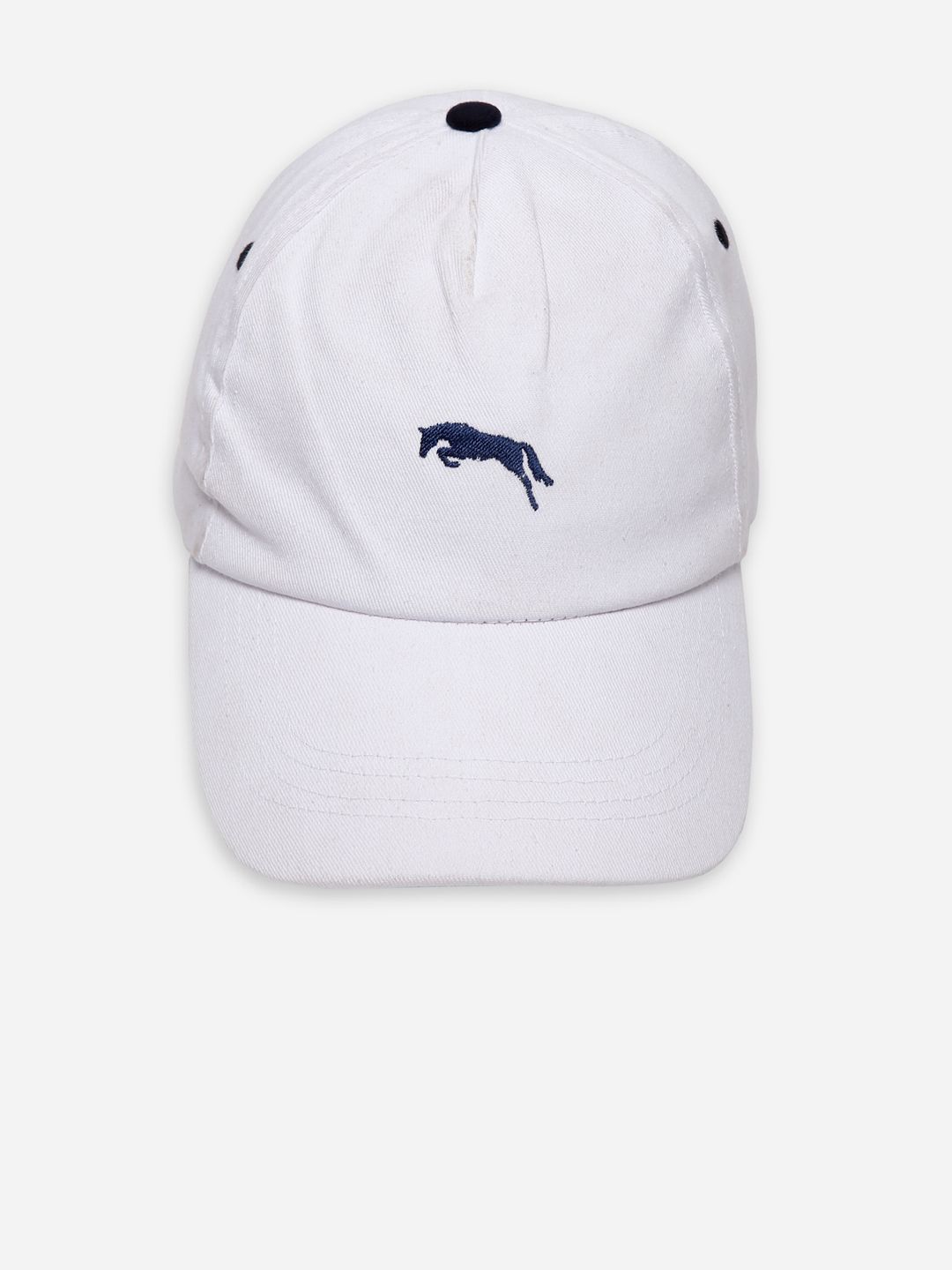 JUMP USA Unisex White Embroidered Baseball Cap Price in India