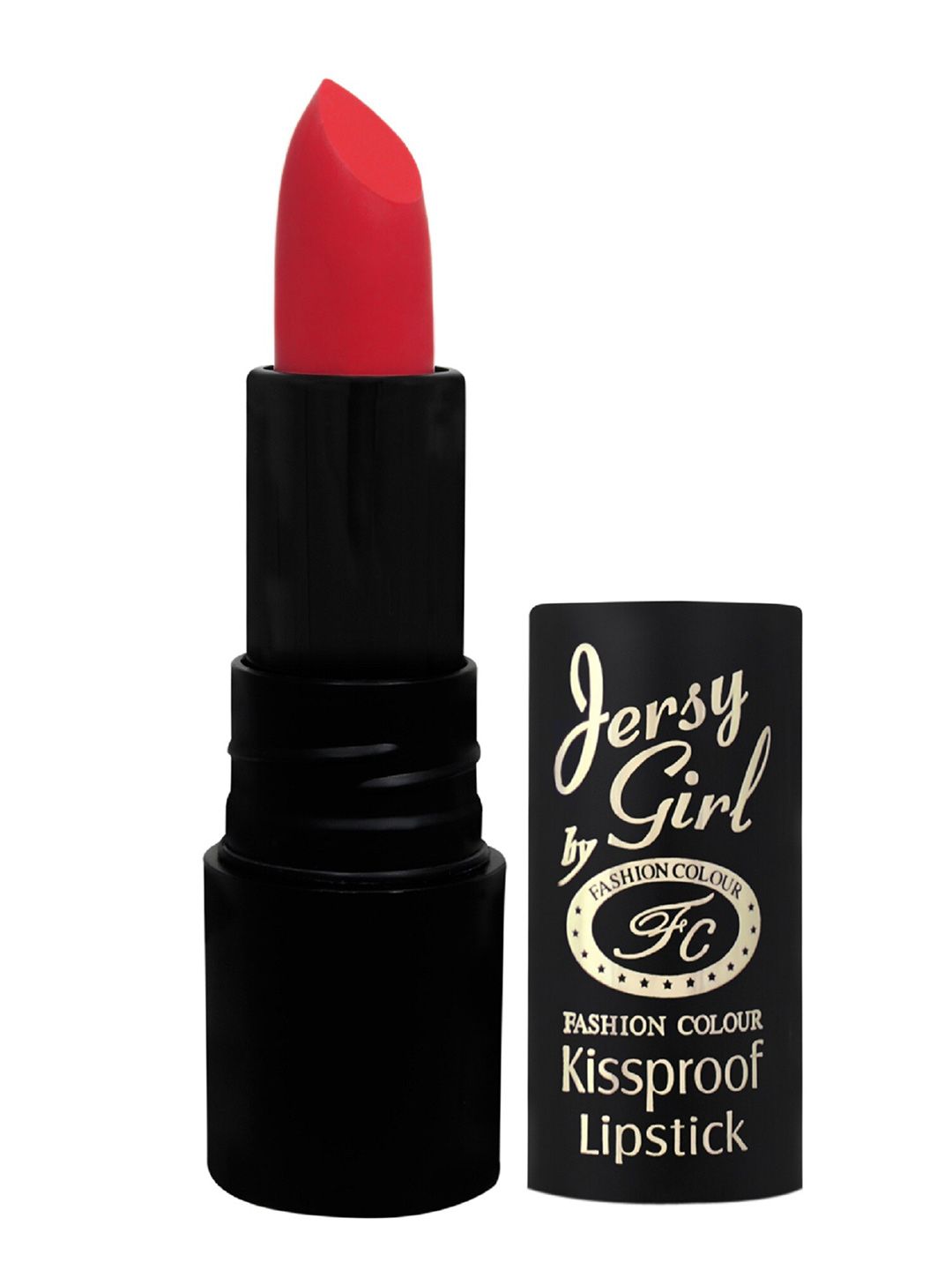 Fashion Colour Jersy Girl Kiss proof Lipstick - Orange Red 11 3.8 g Price in India