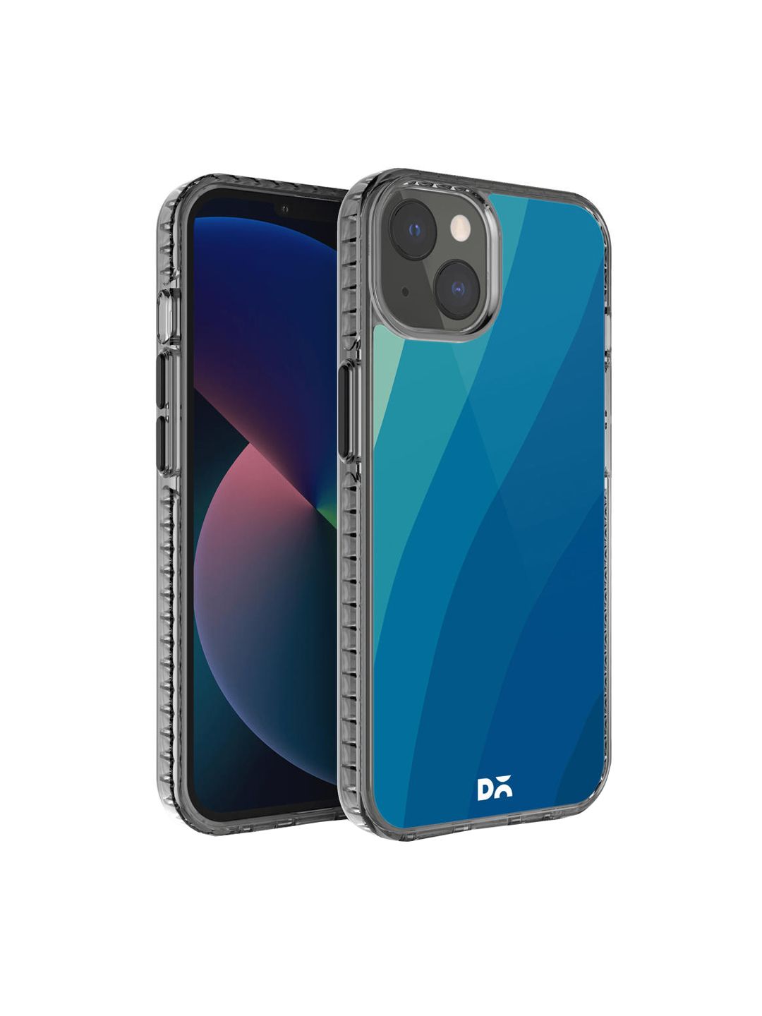 DailyObjects Blue Sea Waves Printed iPhone 13 Phone Case