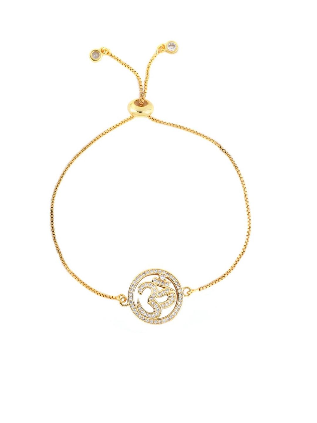 THE JEWEL FACTOR Women Gold Bracelet Price in India